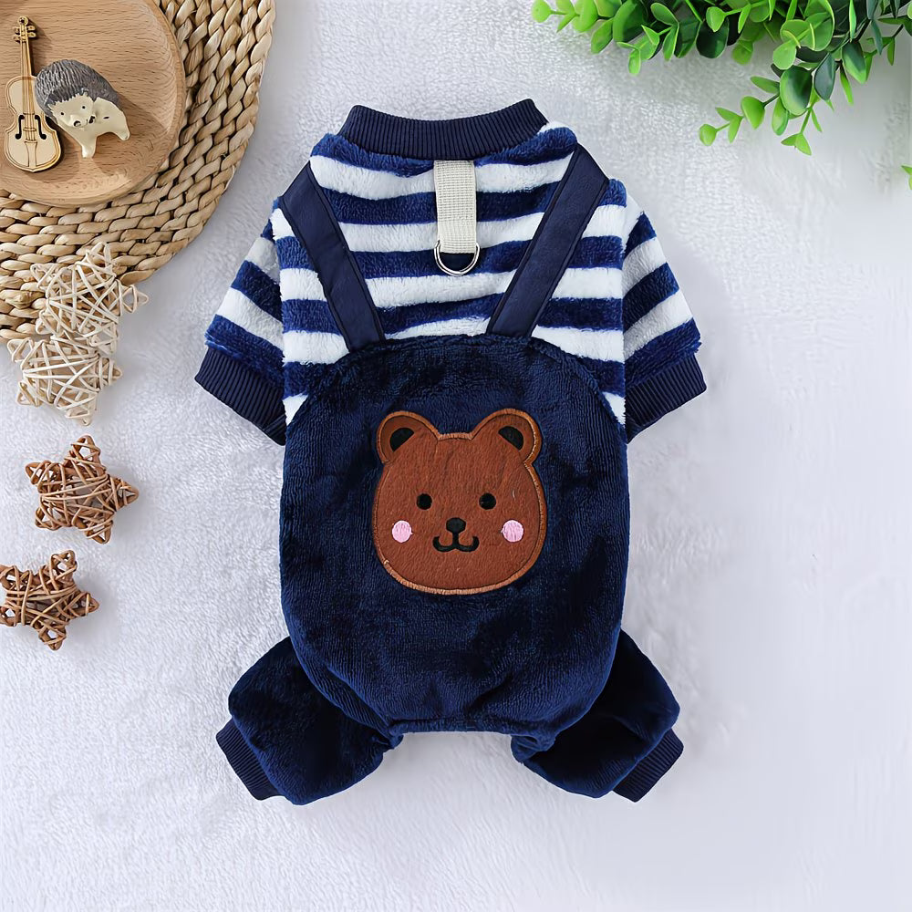 Hundedress med Bjørnebroderi